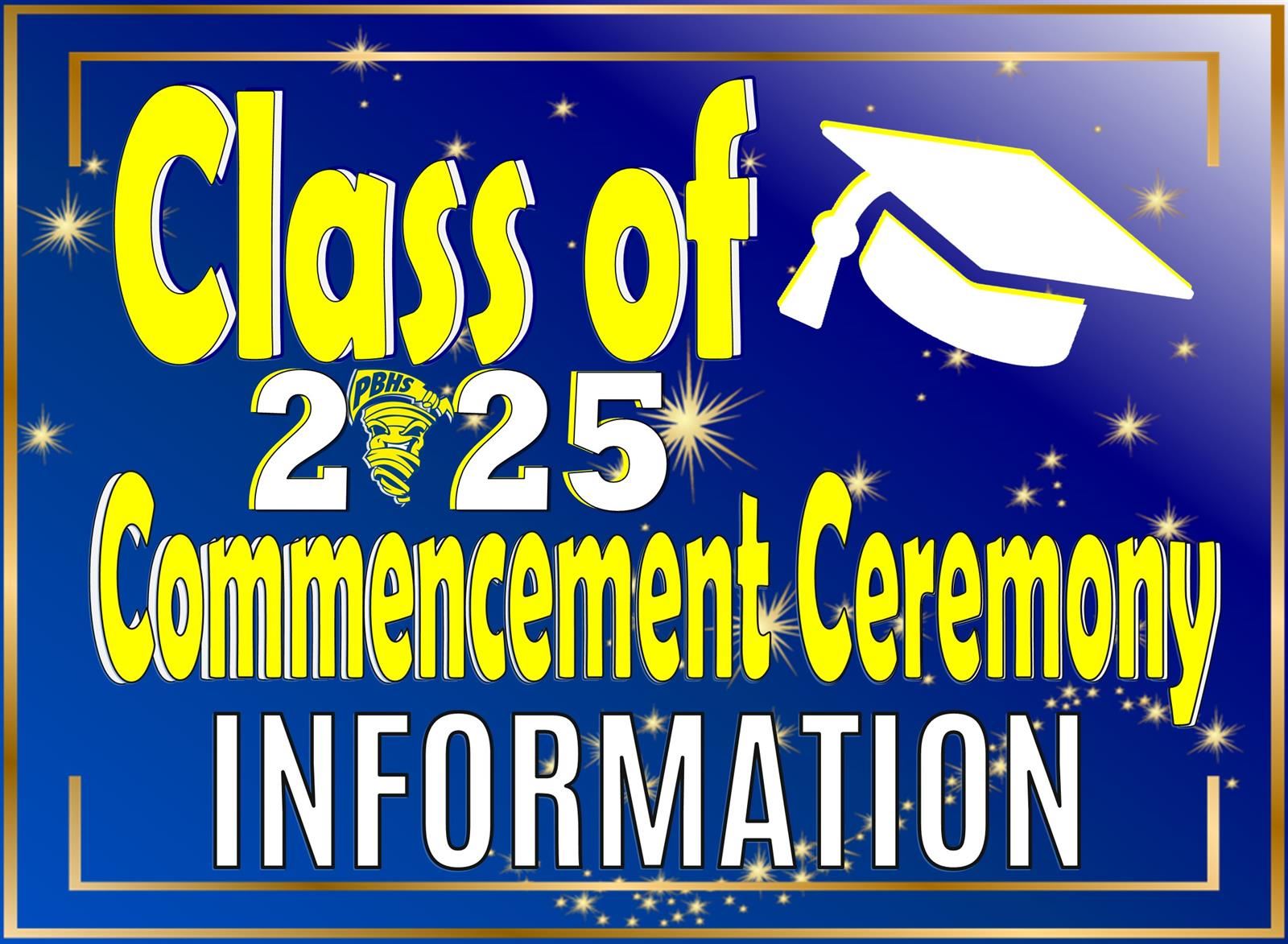  Commencement Ceremony Information